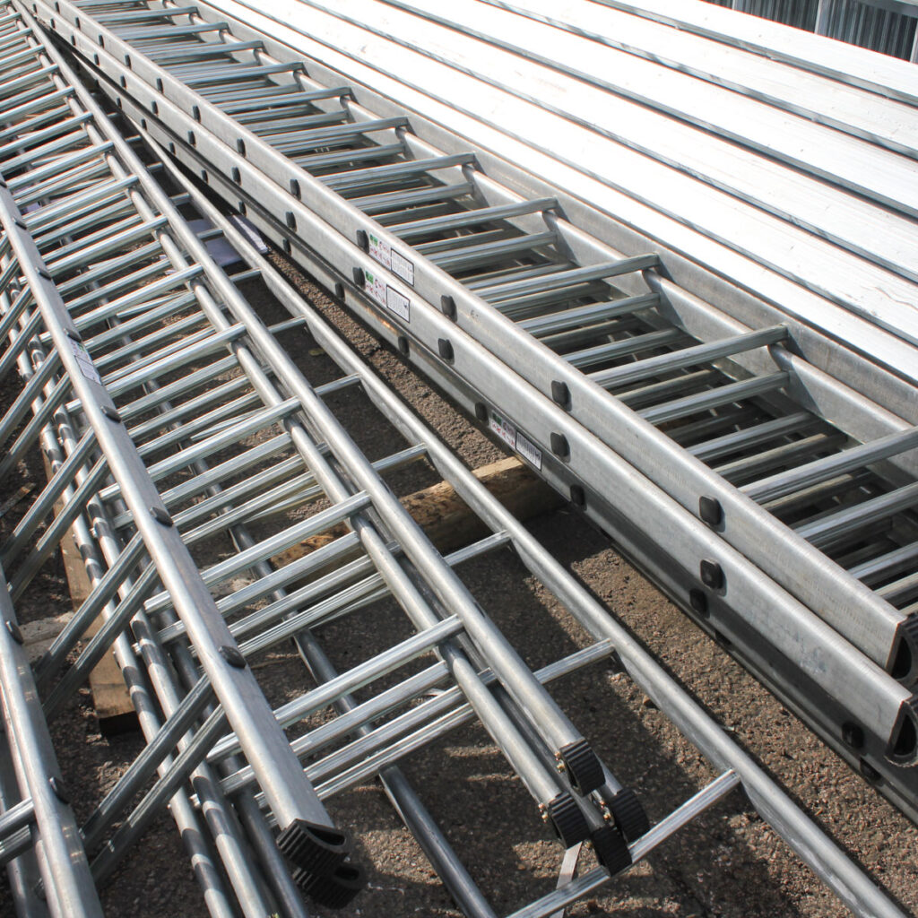 Galvanised Steel Ladders - Tilbury Scaffolding Sales