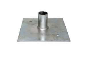 5mm Heavy Duty Galvanised Base Plates
