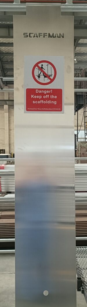 Scaffman Ladder Guard with Lock & Chain