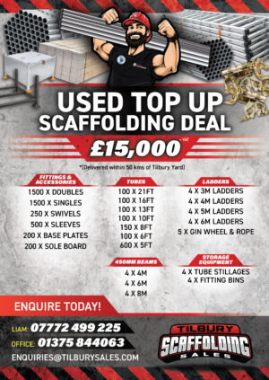 Second Hand Top Up Scaffolding Deal
