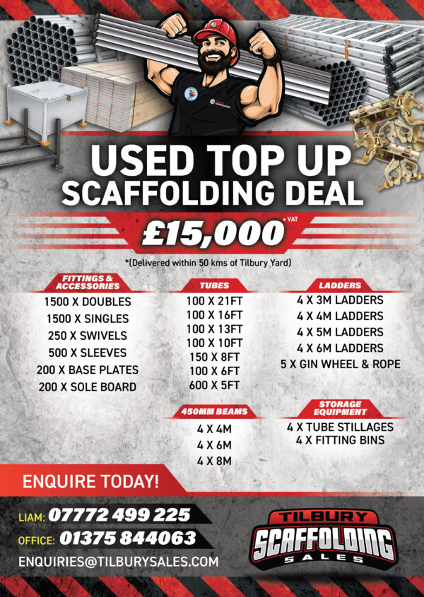 Second Hand Top Up Scaffolding Deal